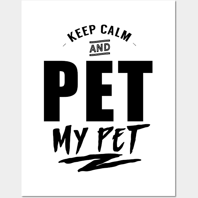 Cat Dog Pet Pets Animal Wall Art by dr3shirts